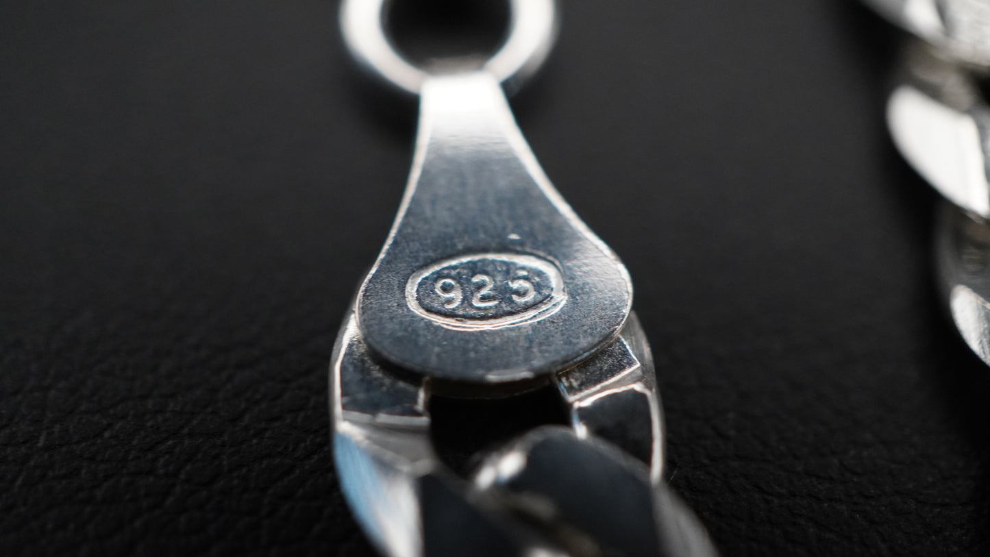 Cuban Link Bracelet: Textured